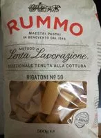 Mängden socker i Rigatoni n°