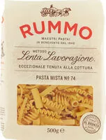 Mängden socker i Pasta mista n°74