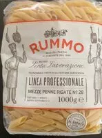 Mängden socker i Mezze penne rigate n28