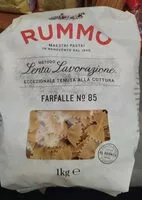 Mängden socker i Farfalle