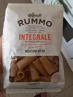 Mängden socker i Rigatoni 50 integrale