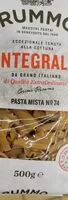 Mängden socker i Pasta mista 74