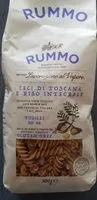 Mängden socker i Fusilli Pois Chiches et Riz Brun