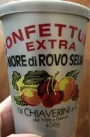 Mängden socker i Confettura extra di more di rovo selvatico