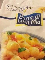 Mängden socker i Gnocchi di patate