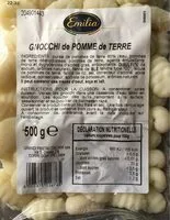 Mängden socker i Gnocchi de pomme de terre
