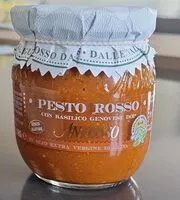 Mängden socker i Pesto rosso con basilico genovese dop