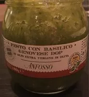 Mängden socker i Pesto Anfossi Genovese Uht 180 GR Vaso