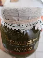 Mängden socker i Pesto M. Basil. m / Hvidløg Anfosso 180 G.
