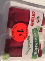 Mängden socker i Rotolino bresaola e mozzarella