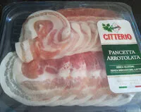 Mängden socker i pancetta arrotolata
