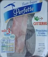 Mängden socker i Prosciutto  cotto - bonta legere perfette