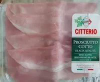 Mängden socker i prosciutto cotto