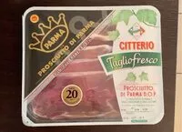 Mängden socker i Prosciutto di Parma D.O.P.