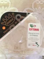 Mängden socker i Prosciutto di parma - Jambon de parme