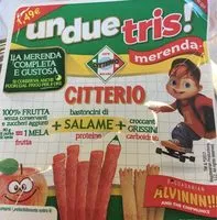 Mängden socker i Citterio un due tris