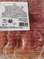 Mängden socker i Prosciutto crudo fumé