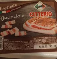 Mängden socker i Tagliette