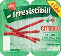 Mängden socker i Gli irresistibili salame bastoncini