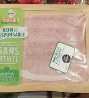 Mängden socker i Jambon sans nitrites