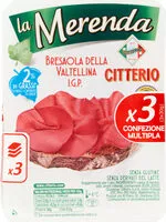 Mängden socker i La merenda bresaola della valtellina i p