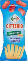 Mängden socker i Gli irresistibili snack salamini & grissini
