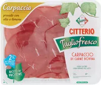 Mängden socker i Taglio fresco carpaccio di carne bovina