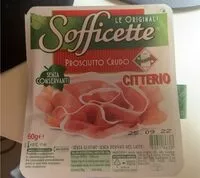 Mängden socker i Prosciutto crudo
