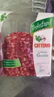 Mängden socker i Taglio fresco gentile salami