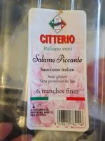 Mängden socker i Salame piccante