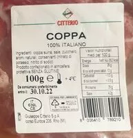 Mängden socker i Coppa Citterio