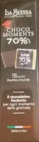Mängden socker i Choco moments 70% cacao