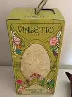Mängden socker i Uovo di pasqua pistacchi salati e mandorle