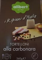 Mängden socker i Tortelloni alla carbonara