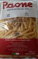 Mängden socker i Penne zita