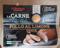 Mängden socker i Pollo al limone