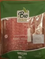 Mängden socker i Salami milano Bio