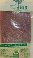 Mängden socker i Salame Milano Bio
