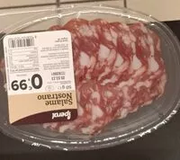 Mängden socker i Salame nostrano