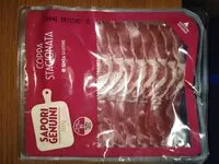 Mängden socker i Coppa stagionata
