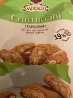 Mängden socker i Cantuccini