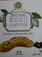 Mängden socker i Biscotti di pasta frolla