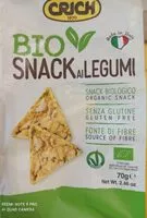 Mängden socker i Bio snack al legumi