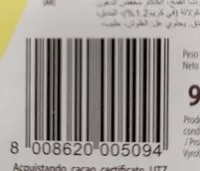 Mängden socker i Cacao wafers