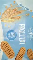Mängden socker i Frollini senza latte e uova