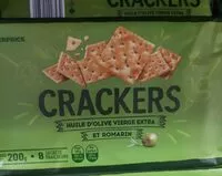 Mängden socker i Crackers huile d'olive vierge et romarin