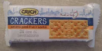 Mängden socker i Crackers senza granelli sale