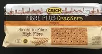 Mängden socker i Fibre plus crackers