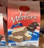 Mängden socker i Wafers cacao