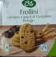 Mängden socker i Frollini con farro e gocce di cioccolato